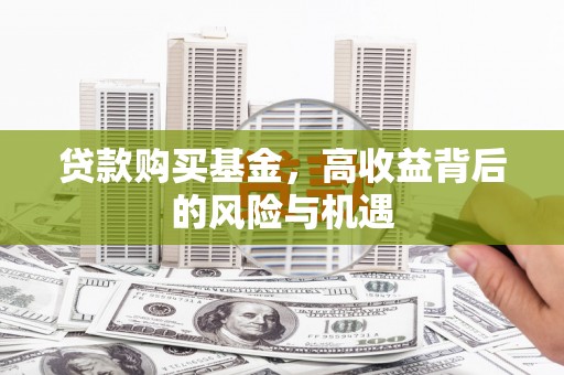 阿里贷款购买基金，高收益背后的风险与机遇