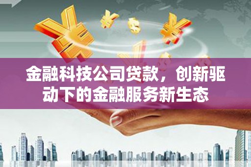 阿里金融科技公司贷款，创新驱动下的金融服务新生态