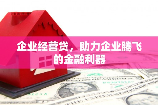 阿里企业经营贷，助力企业腾飞的金融利器