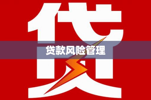 阿里贷款风险管理