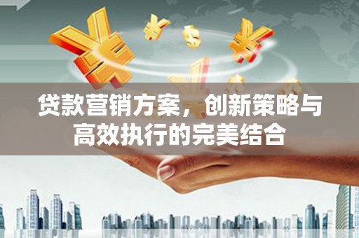 阿里贷款营销方案，创新策略与高效执行的完美结合