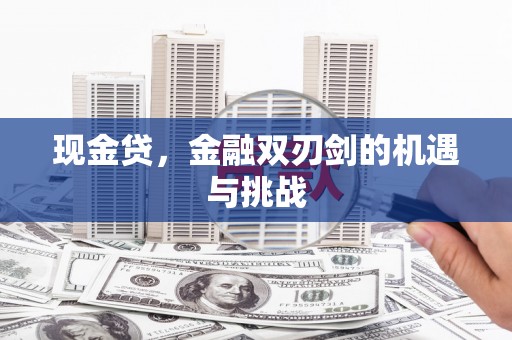 阿里现金贷，金融双刃剑的机遇与挑战
