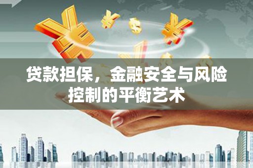 阿里贷款担保，金融安全与风险控制的平衡艺术