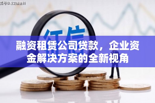 阿里融资租赁公司贷款，企业资金解决方案的全新视角