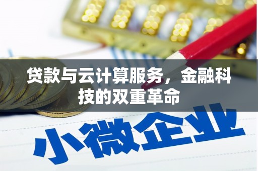 阿里贷款与云计算服务，金融科技的双重革命