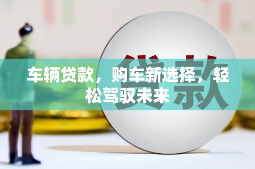 阿里车辆贷款，购车新选择，轻松驾驭未来