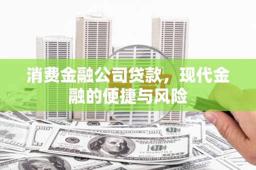 阿里消费金融公司贷款，现代金融的便捷与风险