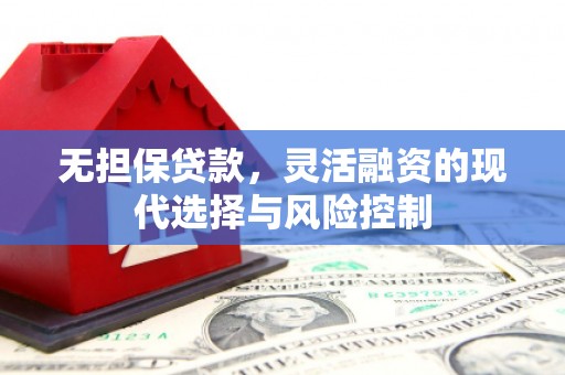阿里无担保贷款，灵活融资的现代选择与风险控制