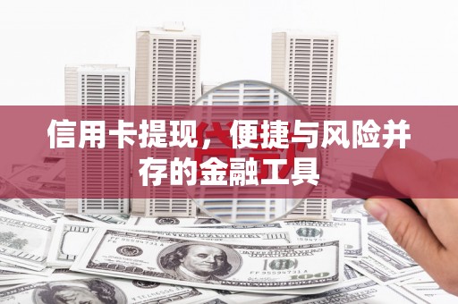 阿里信用卡提现，便捷与风险并存的金融工具