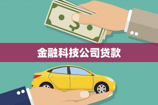 阿里金融科技公司贷款