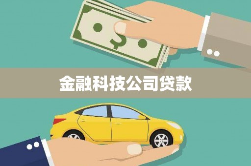 阿里金融科技公司贷款