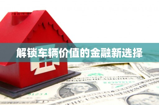 阿里解锁车辆价值的金融新选择