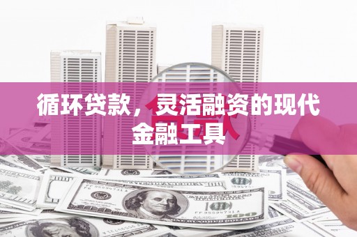 阿里循环贷款，灵活融资的现代金融工具