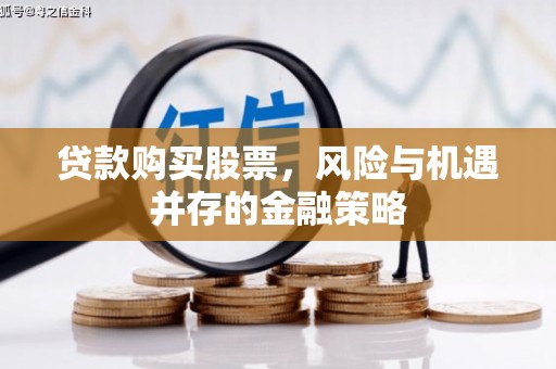 阿里贷款购买股票，风险与机遇并存的金融策略