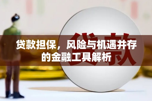 阿里贷款担保，风险与机遇并存的金融工具解析