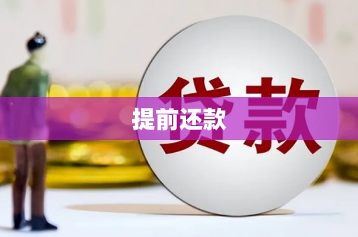 阿里提前还款