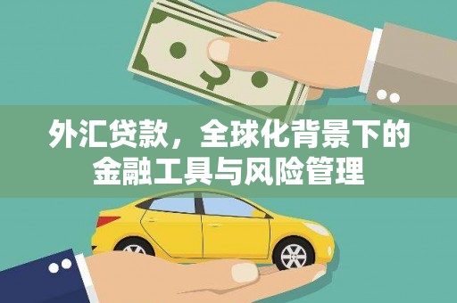 阿里外汇贷款，全球化背景下的金融工具与风险管理